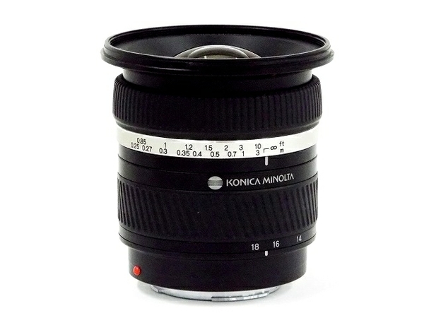 【超広角ズーム】 MINOLTA DT 11-18 4.5-5.6 D MINOLTA AF DT ZOOM 11-18mm F4.5(22)-5.6D 広角ズームレンズ 中古