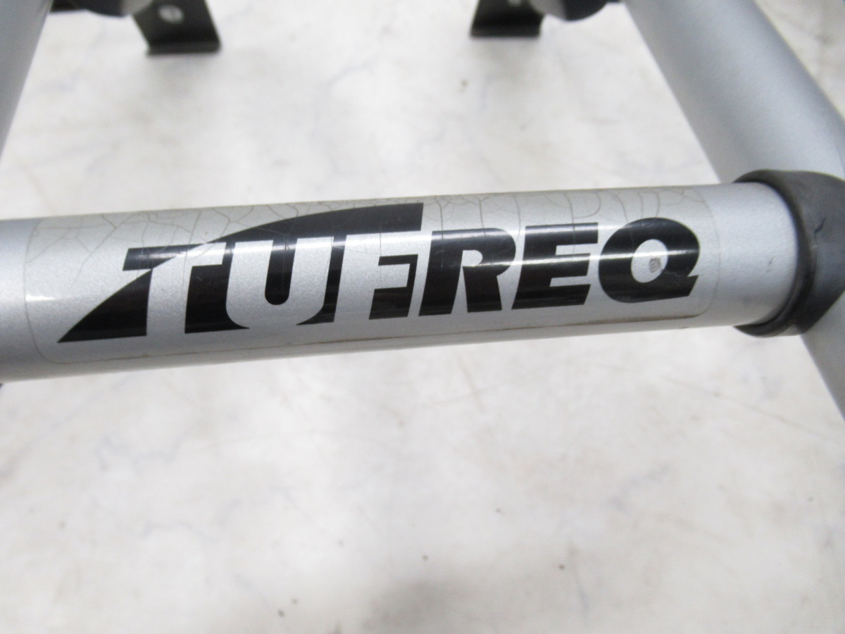 日産E25キャラバン使用！精興工業TUFREQ(タフレック)TRシリーズアルミ製リアラダー中古品・汎用