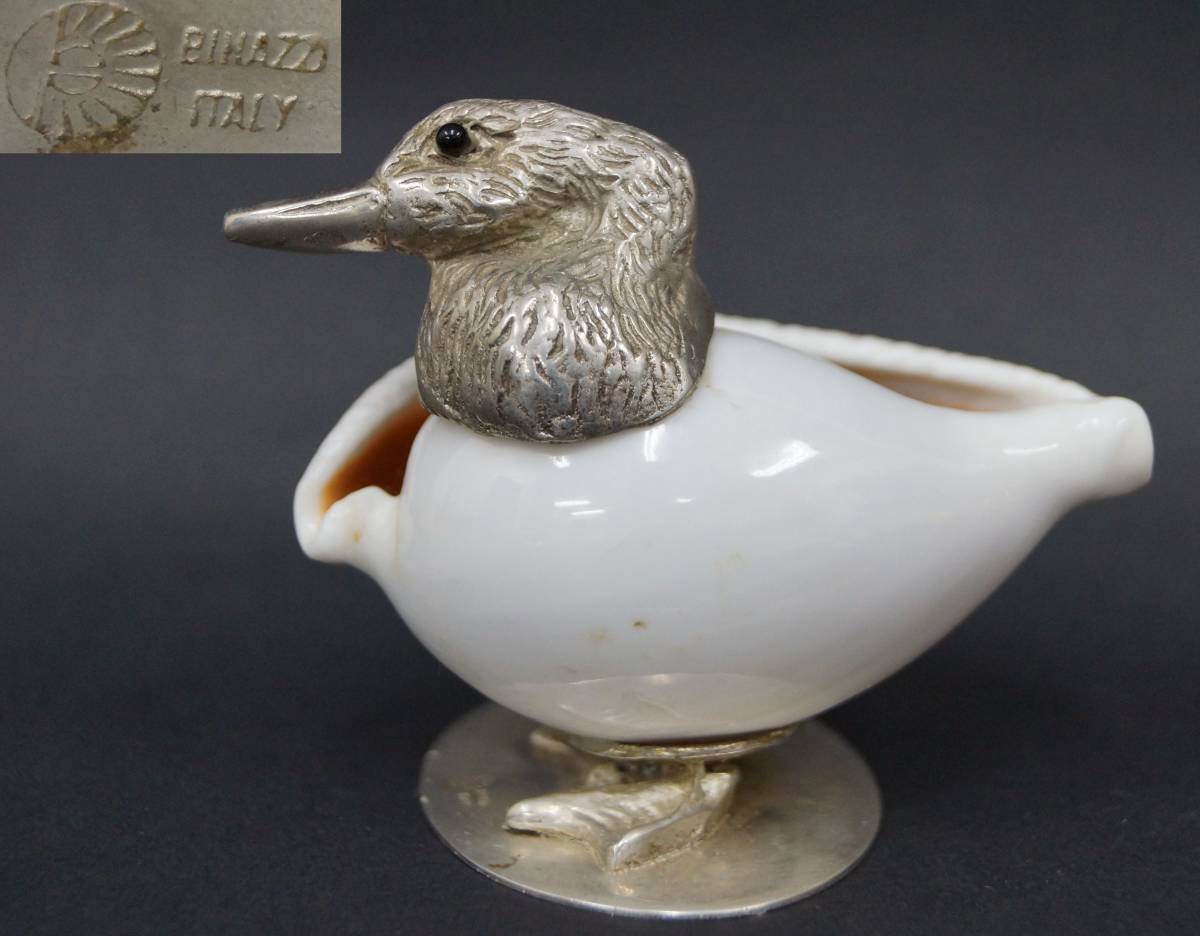 新作登場，豊富な 寂 蔵出時代italy Binazzi silver and natural shell シルバーと天然のシェル 白鳥オブジェ イタリア製 時代物(その他)｜売買されたオークション情報、yahooの商品情報をアーカイブ公開 - オークファン その他