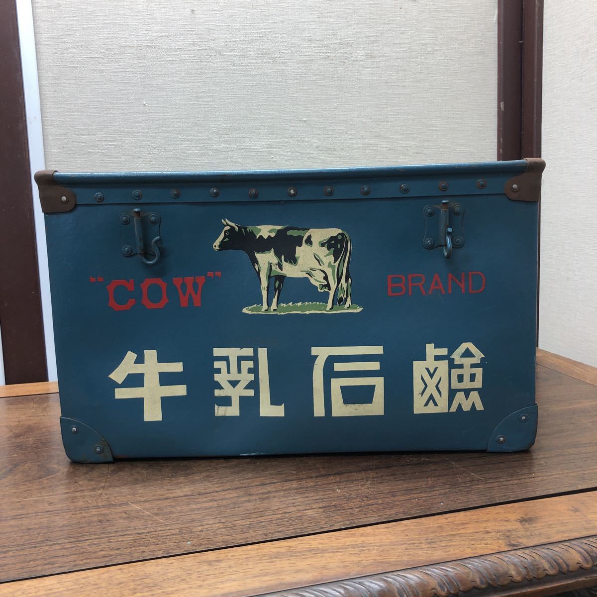 ボテ箱 昭和レトロ 牛乳石鹸 COW Yahoo!オークション - 当時物 