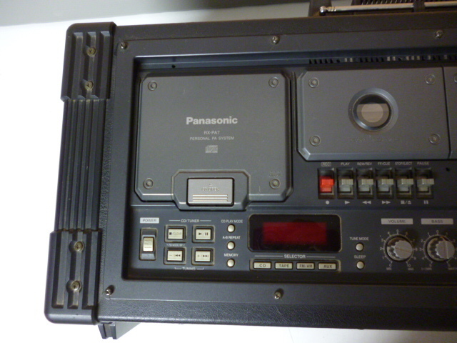 ジャンク Panasonic RX-PA7 RIDDIMVOX CDラジカセ パナソニック