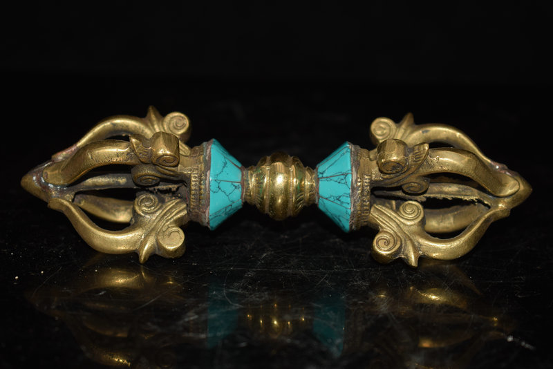 早期収蔵 銅製細工 降魔杵 金剛杵 法器 密宗古仏像 鎮宅辟邪