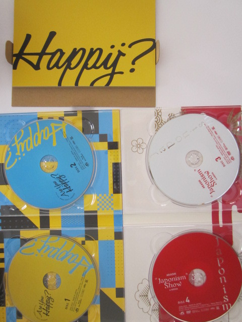 安い売品 美品☆嵐 ARASHI LIVE TOUR 2016-2017 Are you happy? 初回