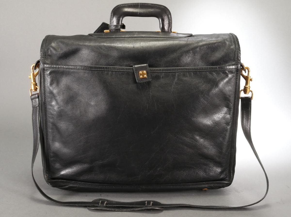 ロエベ ビジネスバッグ アナグラム LOEWE レザー ブリーフケース 