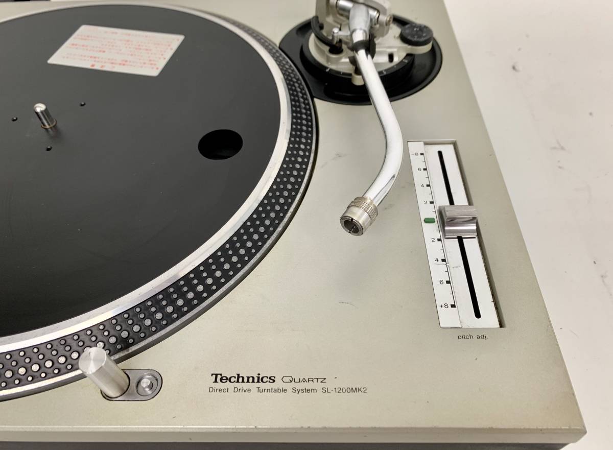 【ジャンク扱い】Technics SL-1200MK2 ターンテーブル ジャンク品】Technics ターンテーブル SL-1200 MK2 【公式通販】