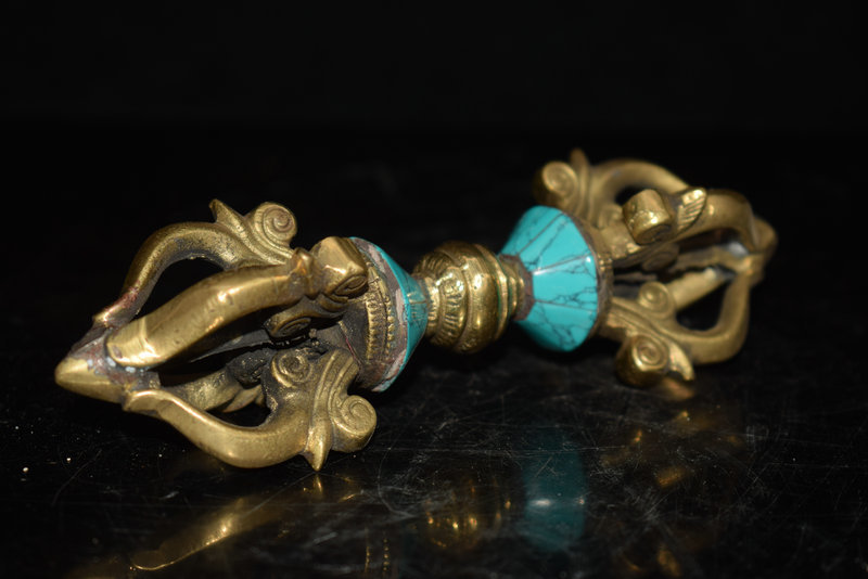 早期収蔵 銅製細工 降魔杵 金剛杵 法器 密宗古仏像 鎮宅辟邪