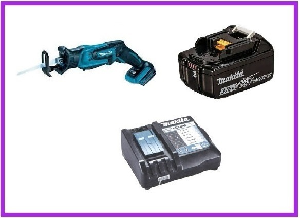 マキタ 18V 充電式レシプロソー JR184DZ+充電器(DC18RF)[USB端子付]+バッテリ(BL1830B)[3.0Ah]●