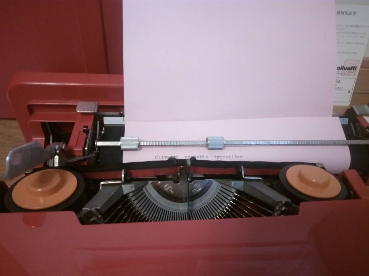 olivetti タイプライター - olivetti LETTERA 35 中古タイプライター 