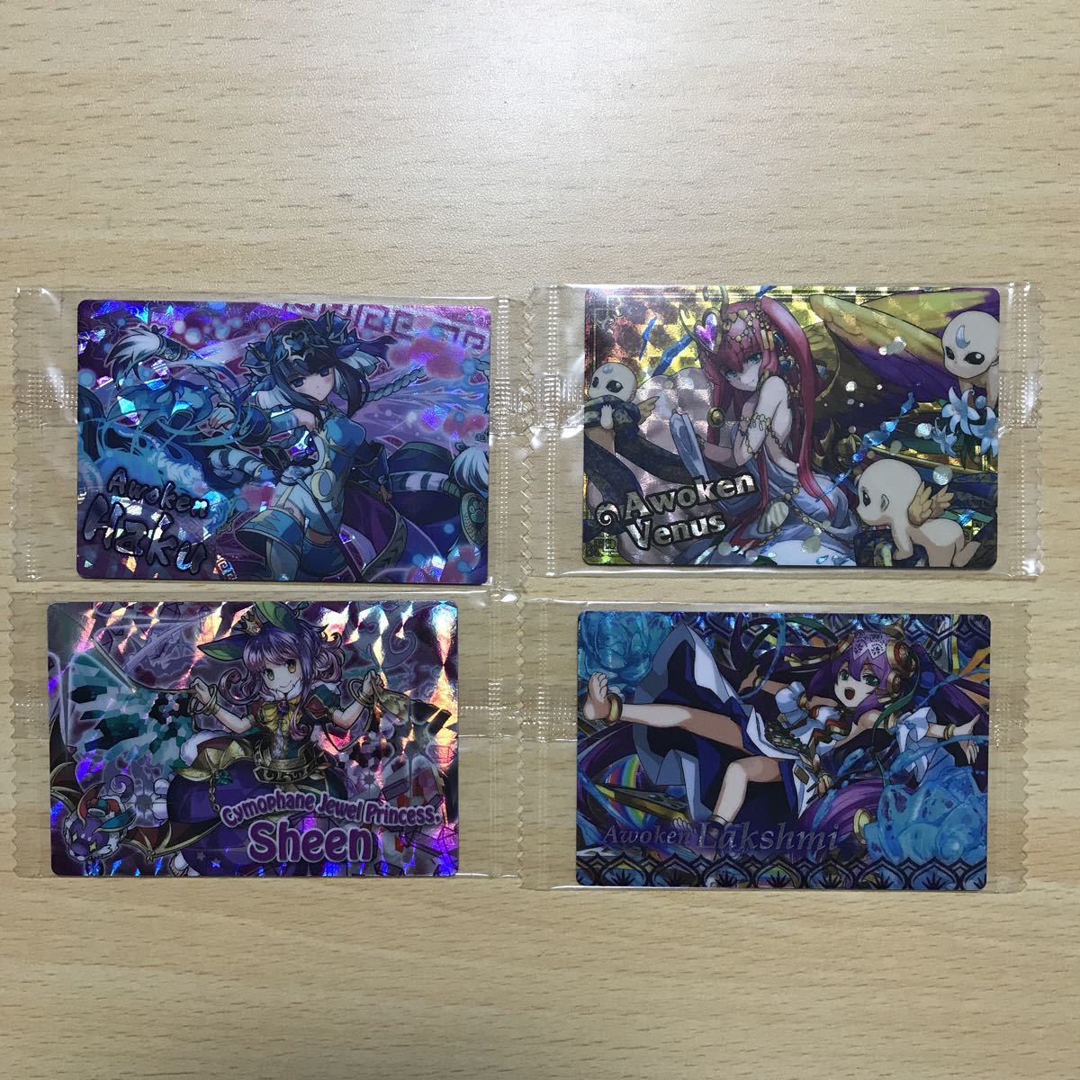 超パズドラ ウエハース カード 超絶r 覚醒ヴィーナス ラクシュミー 神羅万象チョコ ガーデスインエデン まとめ H038 神羅万象 売買されたオークション情報 Yahooの商品情報をアーカイブ公開 オークファン Aucfan Com