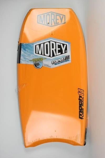 MOREY モーレー ボディボード 107.9cm イエロー リーシュコード付き