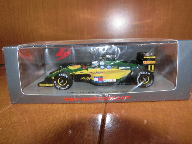 ロータス 107 フランスGP 1992 ミカ ハッキネン ロータス 0 1 Story