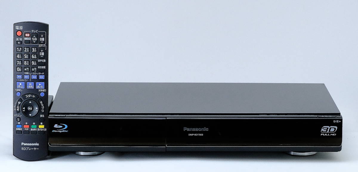 極美品 Panasonic DMP-BDT900 ブルーレイディスクプレーヤー DMP