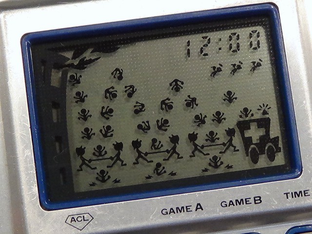 ゲーム &ウォッチファイヤー 希少 任天堂 ゲームウォッチ 名作