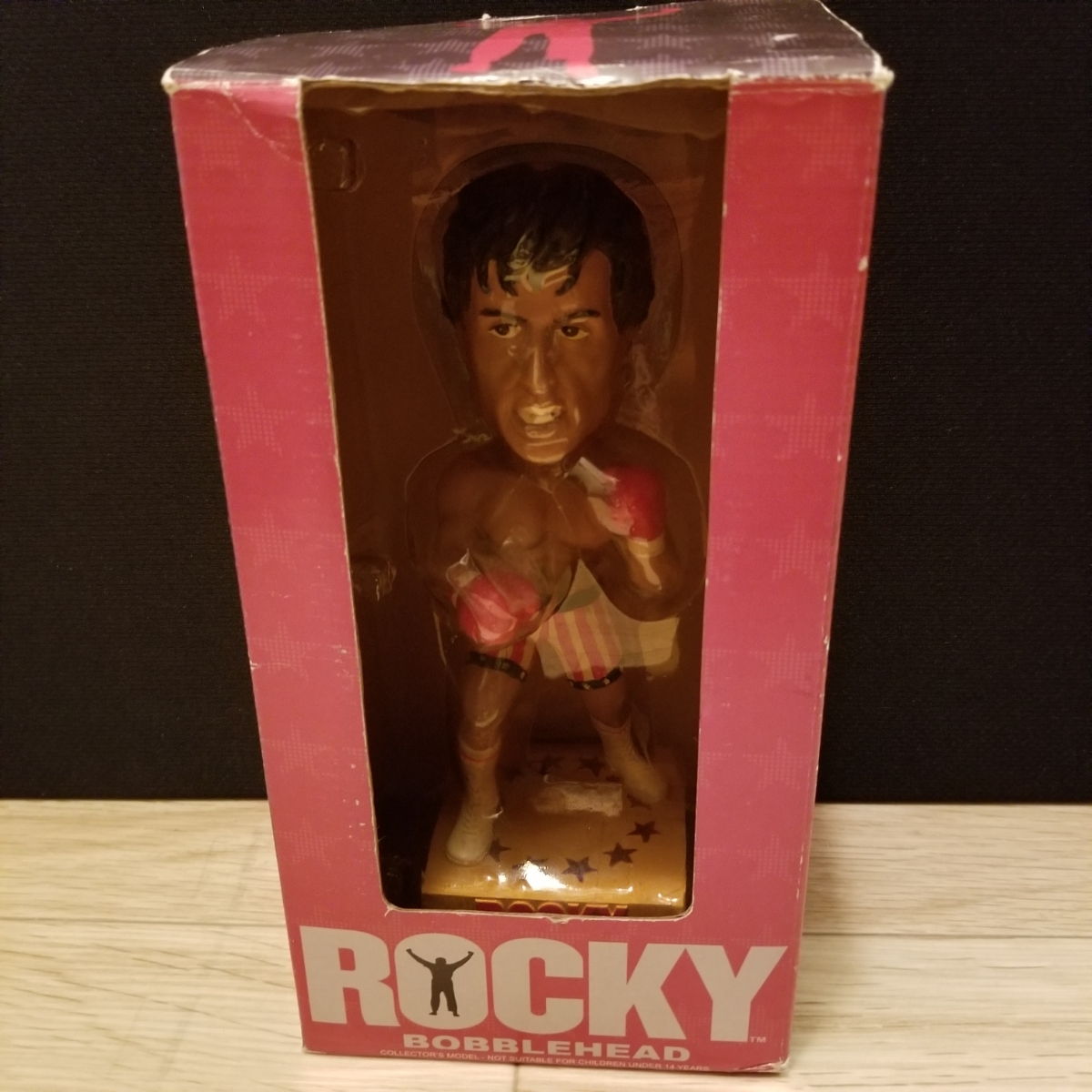 ロッキー シルベスタースタローン ボブルヘッド バブルヘッド フィギュア 首振り