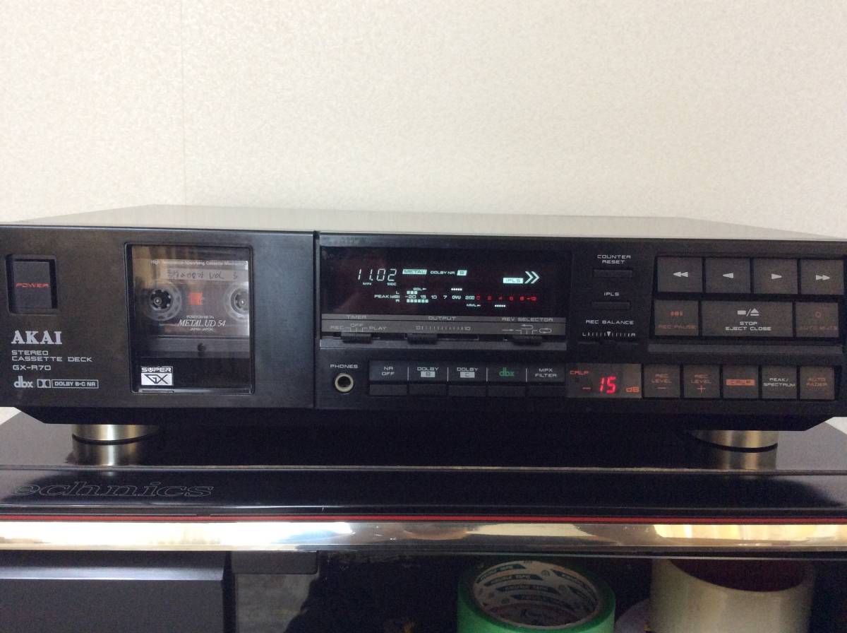 AKAI GX-R70 EX風に改造済み。年代を考えれば美品！動作品！(一般  