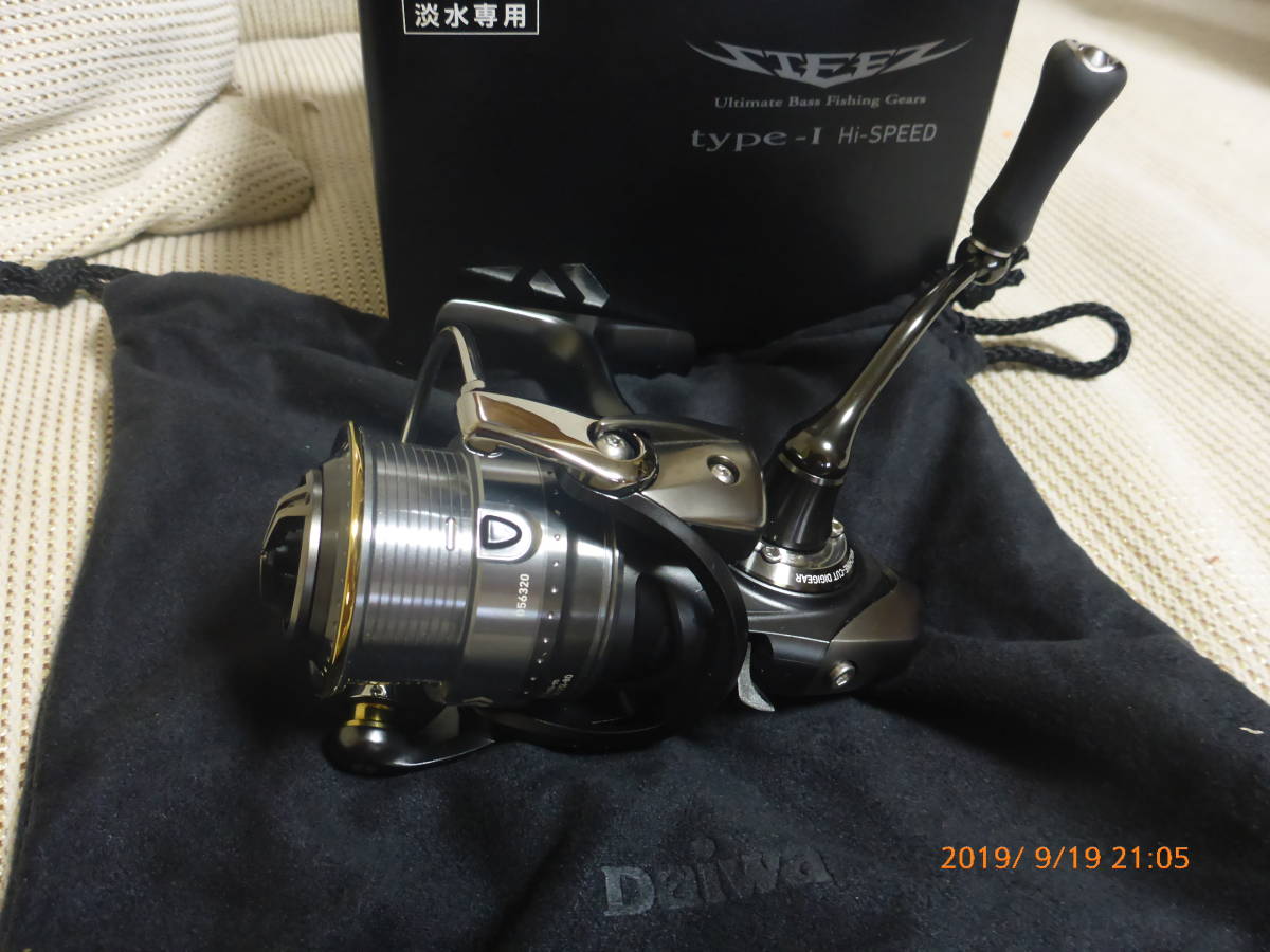 ダイワ DAIWA STEEZ TYPE-I スティーズ タイプⅠハイスピード1回使用
