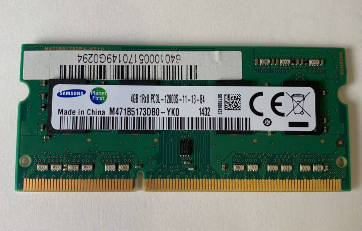 Samsung(サムスン) ノ-トパソコン用メモリ-DDR3/4GB_1