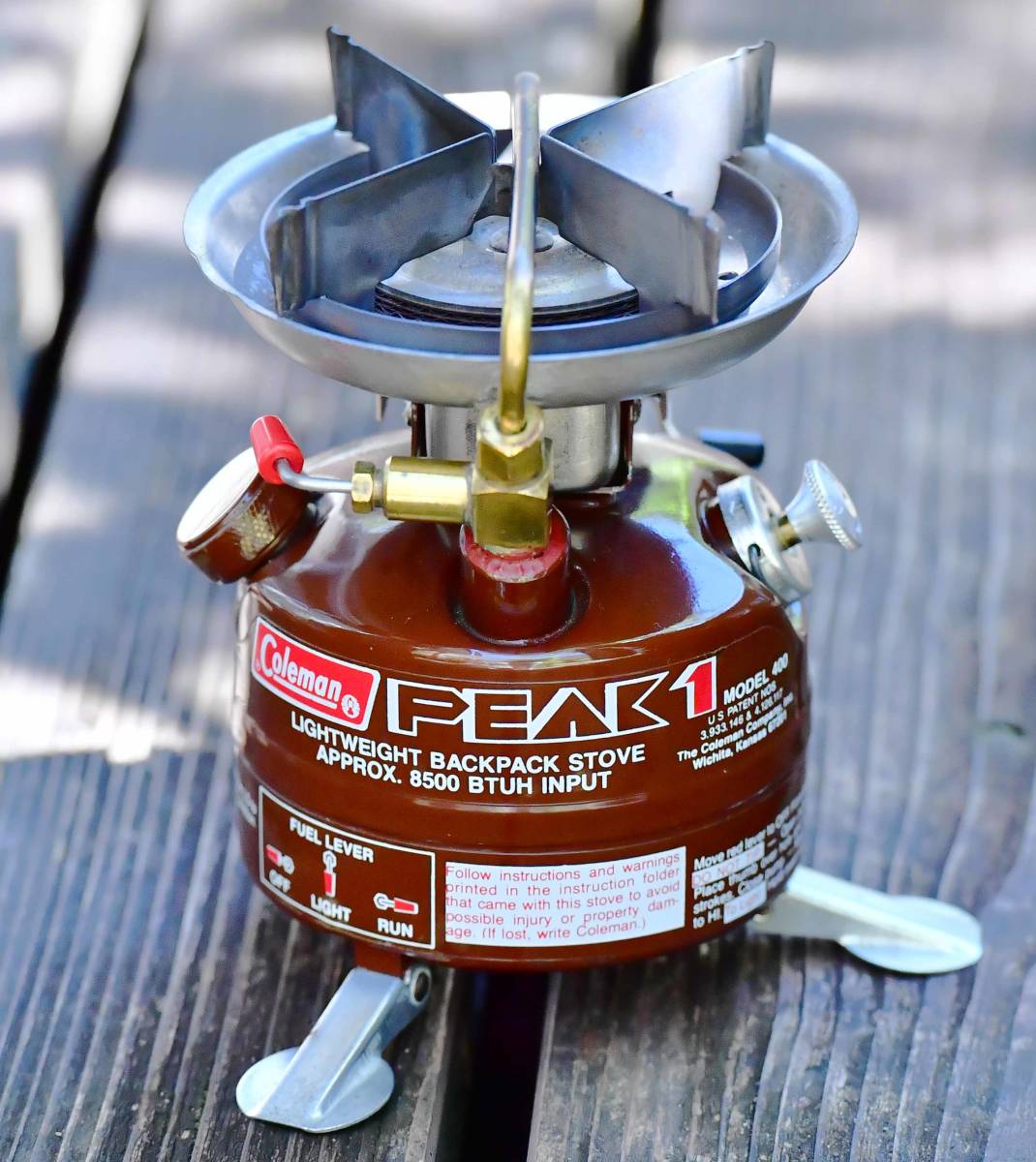 希少 Coleman Peak1 Stove Model 400A ヴィンテージ ☆希少