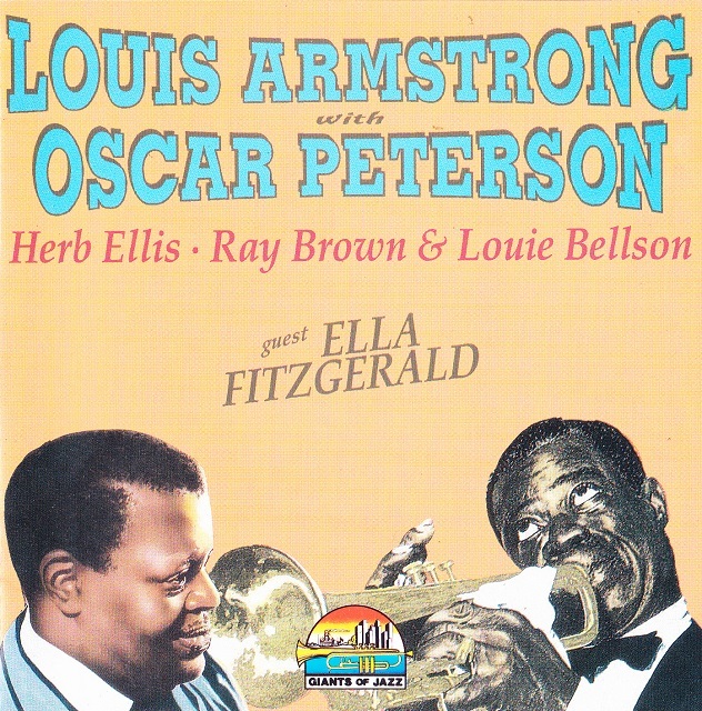 ★ 廃盤 ★ Oscar Peterson with Louis Armstrong ★ _1