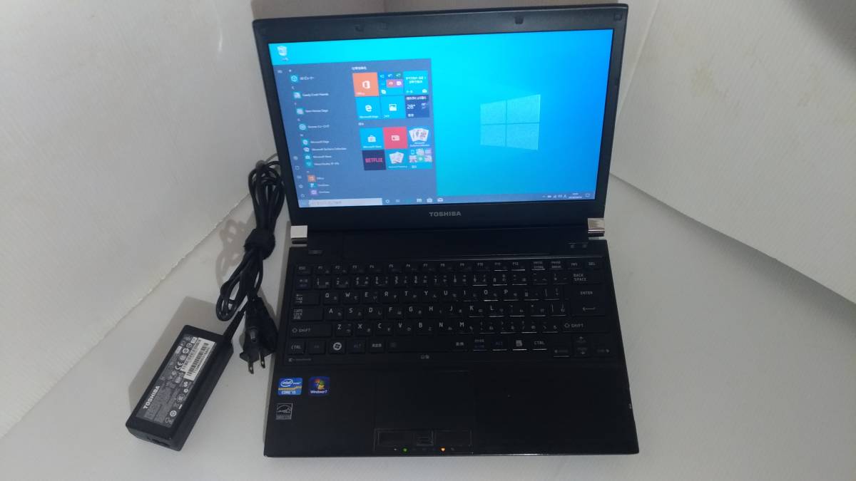 正規品，人気】 TOSHIBA R731 Windows10搭載 SSD128G Core i5 2520M