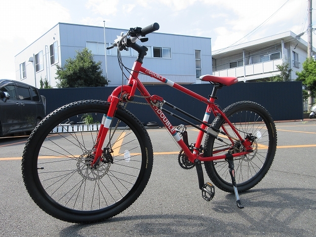 【展示品処分】2WDマウンテンバイクDOUBLE/26インチモデル/珍しい2輪駆動です♪定価132,840円【最落無し！1円スタート】_4