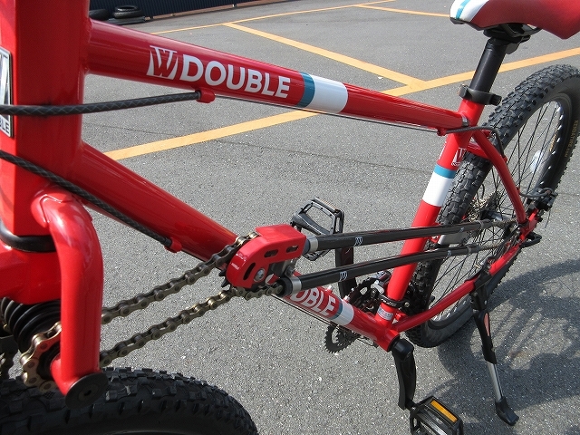 【展示品処分】2WDマウンテンバイクDOUBLE/26インチモデル/珍しい2輪駆動です♪定価132,840円【最落無し！1円スタート】_5