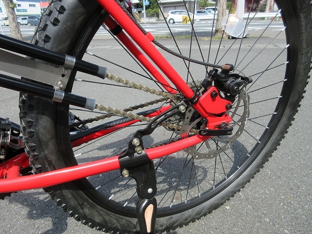 【展示品処分】2WDマウンテンバイクDOUBLE/26インチモデル/珍しい2輪駆動です♪定価132,840円【最落無し！1円スタート】_7