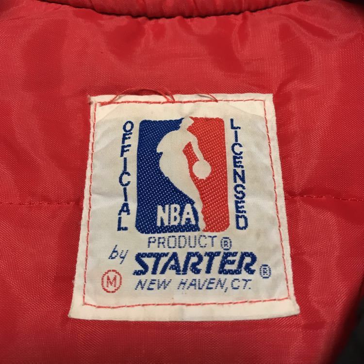 USA製 STARTER スターター スタジャン ジャケット ナイロン NBA ポート 