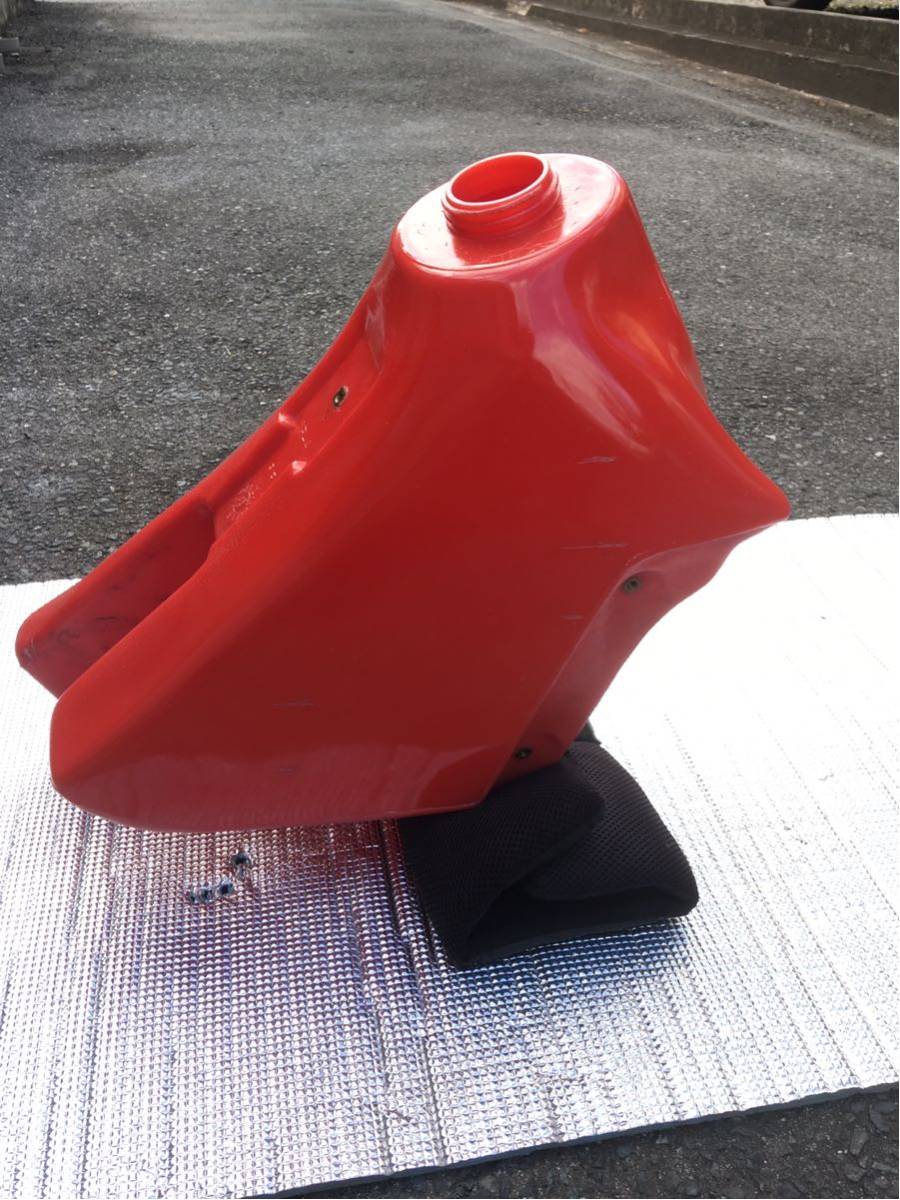 XR650R ホンダ IMS ビックタンク 赤 3.2ガロン コック付き オートバイ