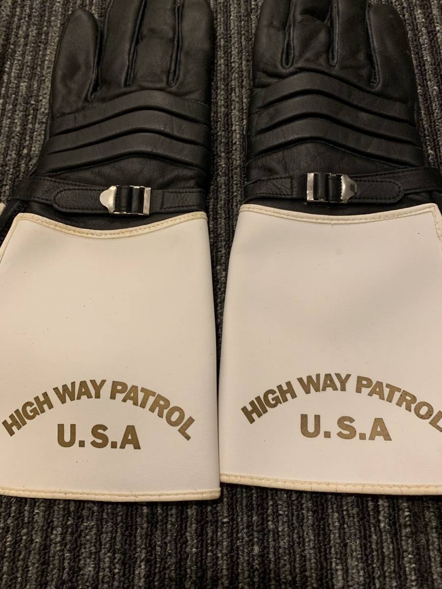 当時もの キジマ ポリスグローブ Mサイズ Z2 CB750k GT750 乗りの方に 新品未使用_2