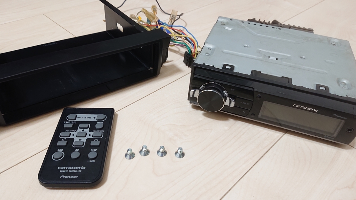 carrozzeria DEH-970 USB Bluetooth 対応 ケース付 リモコン付 動作確認済み_1