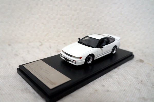 ミニカー Hi-Story 1/43 NISSAN SILEIGHTY 1998 ハイストーリー シルエイティ (1998) 1/43 ミニカー 白 1⁄43