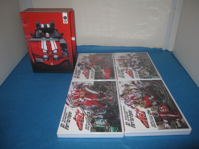 DVD 仮面ライダードライブ COLLECTION 全4巻セット 初回BOX付 仮面