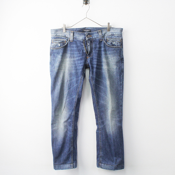 DOLCE&GABBANA ドルチェ&ガッバーナ 12SLIM デニムパンツ 52/メンズ 