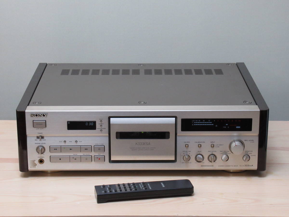 SONY ソニー TC-K333ESA カセットデッキ TC-K333ESG TC-K333ESAの仕様 