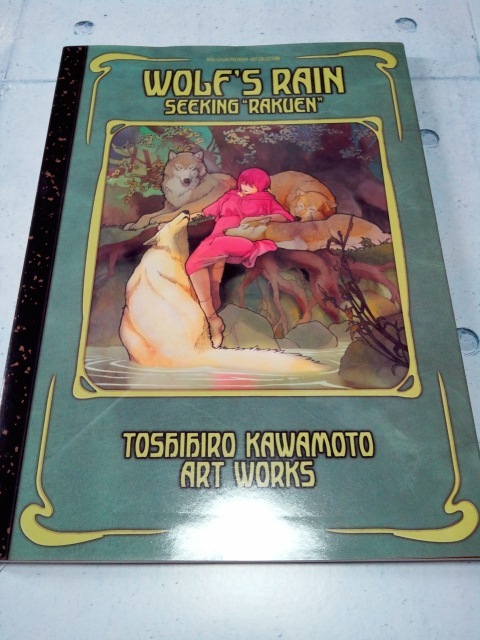Wolf's Rain Art - RAIN Kawamoto Toshihiro SEEKING Seeking Book