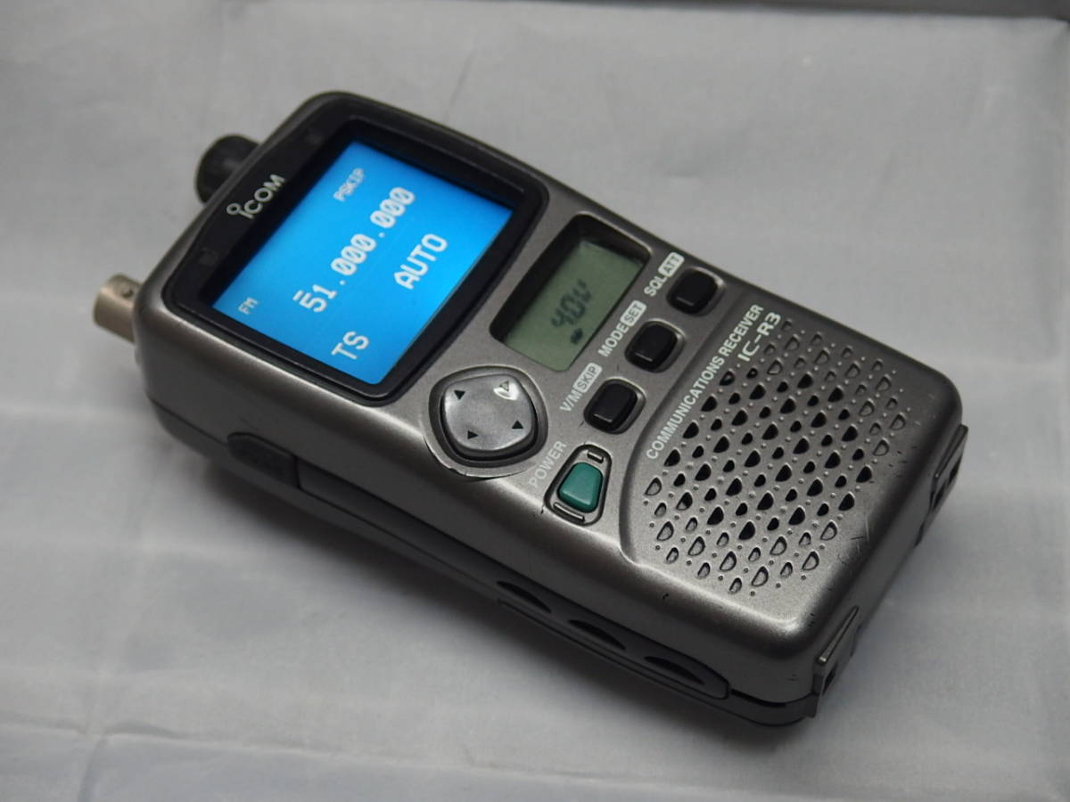 ICOM IC-R3 広帯域受信機 品(受信機)｜売買されたオークション情報、yahooの商品情報をアーカイブ公開 - オークファン ...