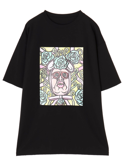 安い，2026 38 黒 UN3D. くっきーART T アンスリード くっきー アート Tシャツ BLACK 男女兼用 ユニセックス 野生爆弾(イラスト、キャラクター)｜売買されたオークション情報、yahooの商品情報をアーカイブ公 Mサイズ