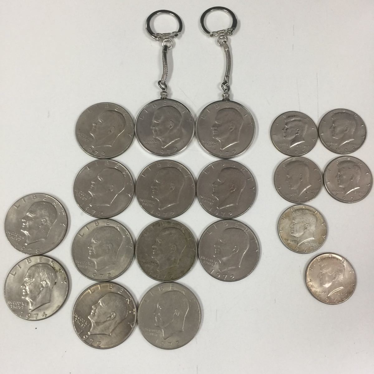 最安値，お得 USA アイゼンハワー ケネディ硬貨セット(北アメリカ)｜売買されたオークション情報、yahooの商品情報をアーカイブ公開 - オークファン 北アメリカ