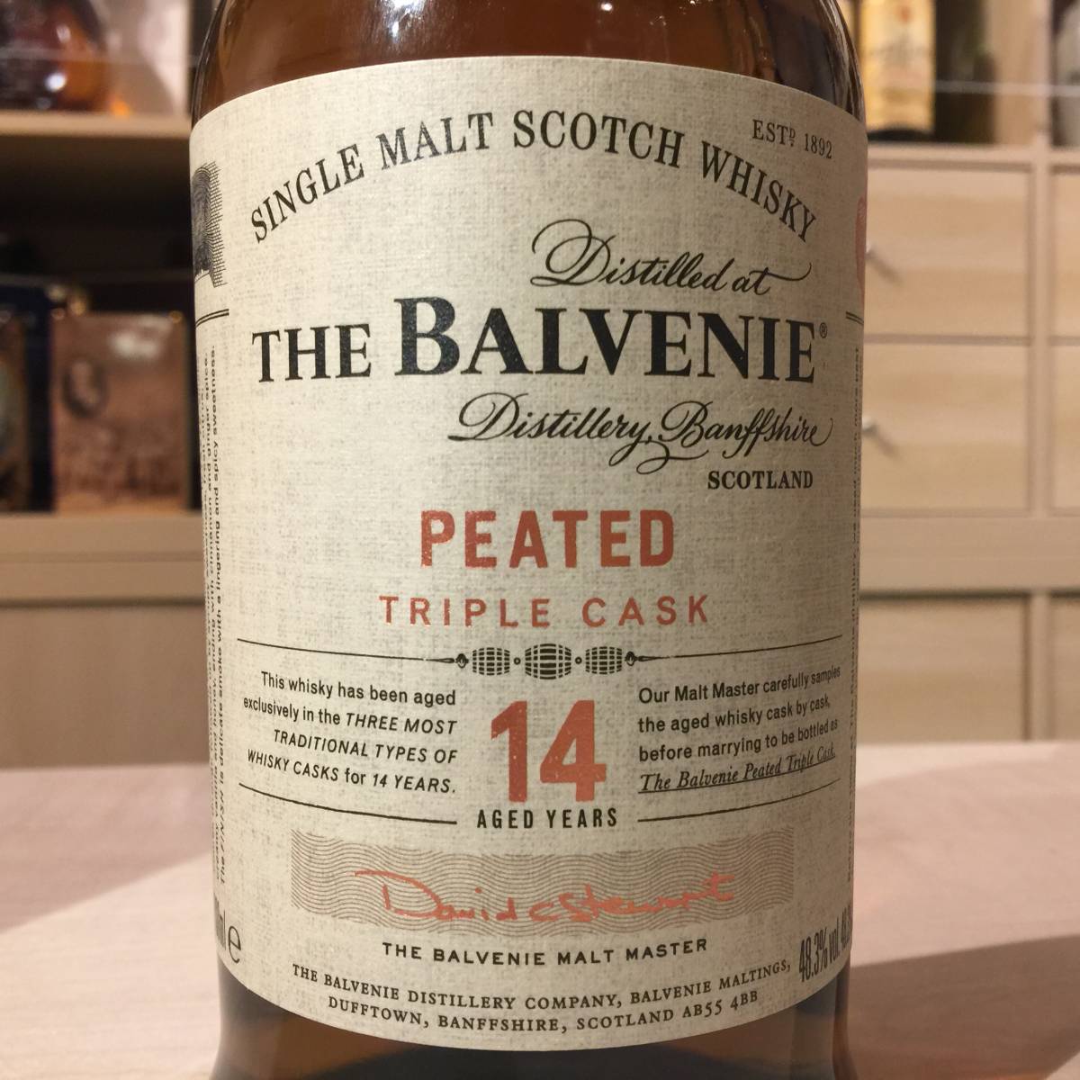 102248 THE BALVENIE (ザ バルヴェニー) 14年 ピーテッド トリプル 