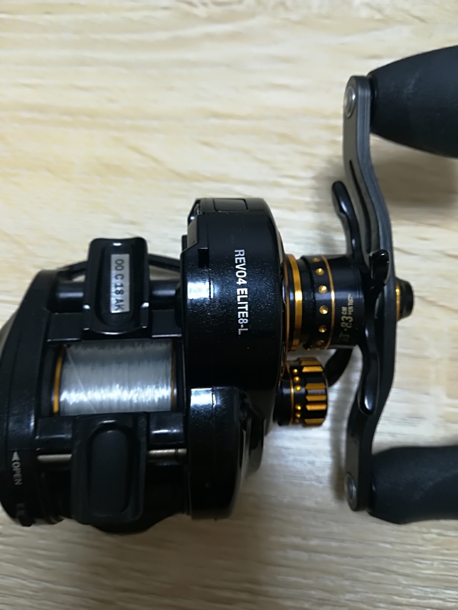 レボ エリート8 ivcb 卸売 左ハンドル REVO ELITE8 IVCB｜AbuGarcia