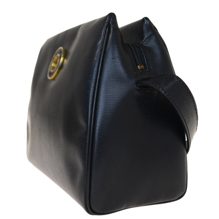 CELINE セリーヌ リザード型押し ショルダーバッグ ブラック