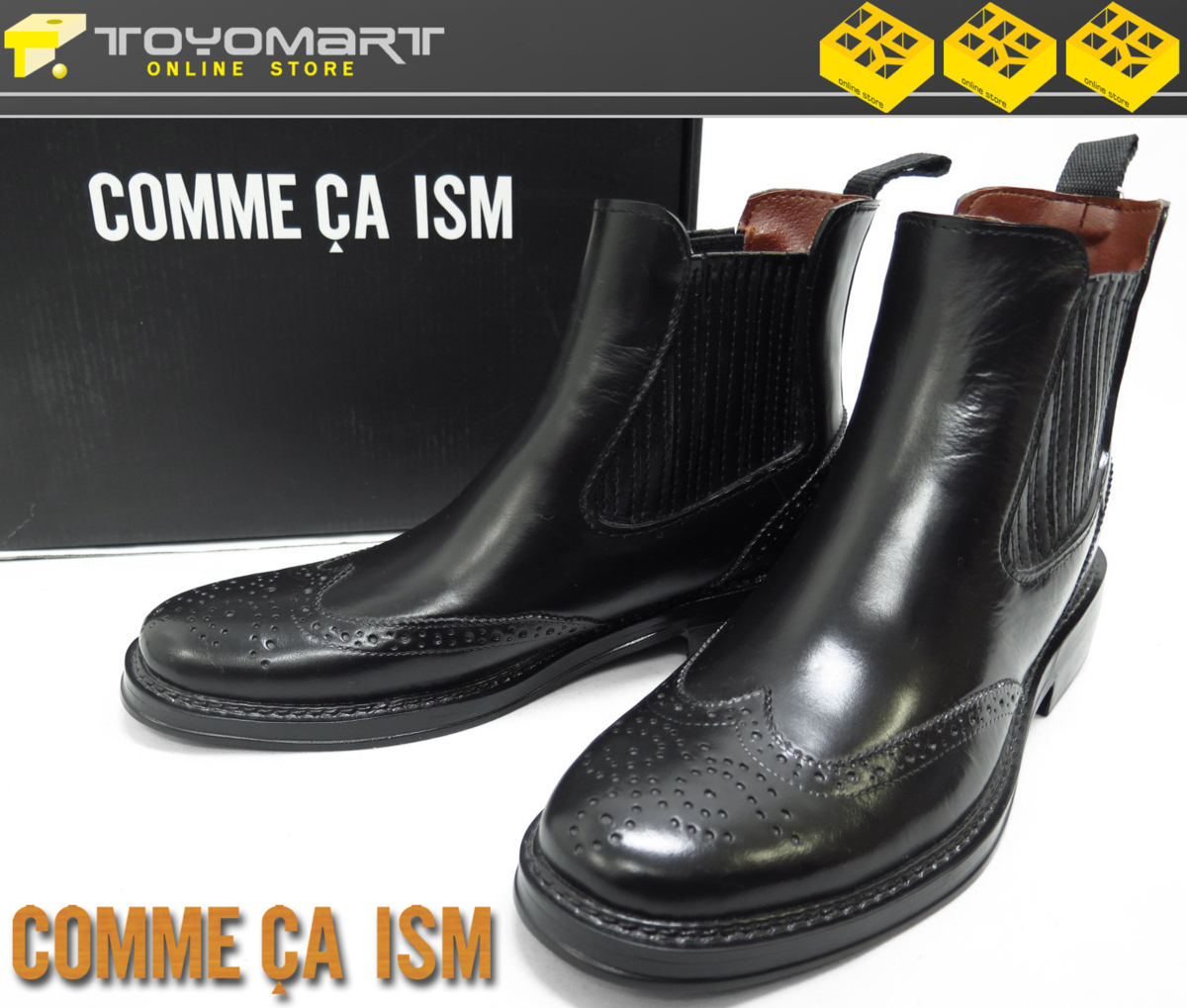 A24○コムサイズム COMME CA ISM○新品 ZA08 ウイングチップ 