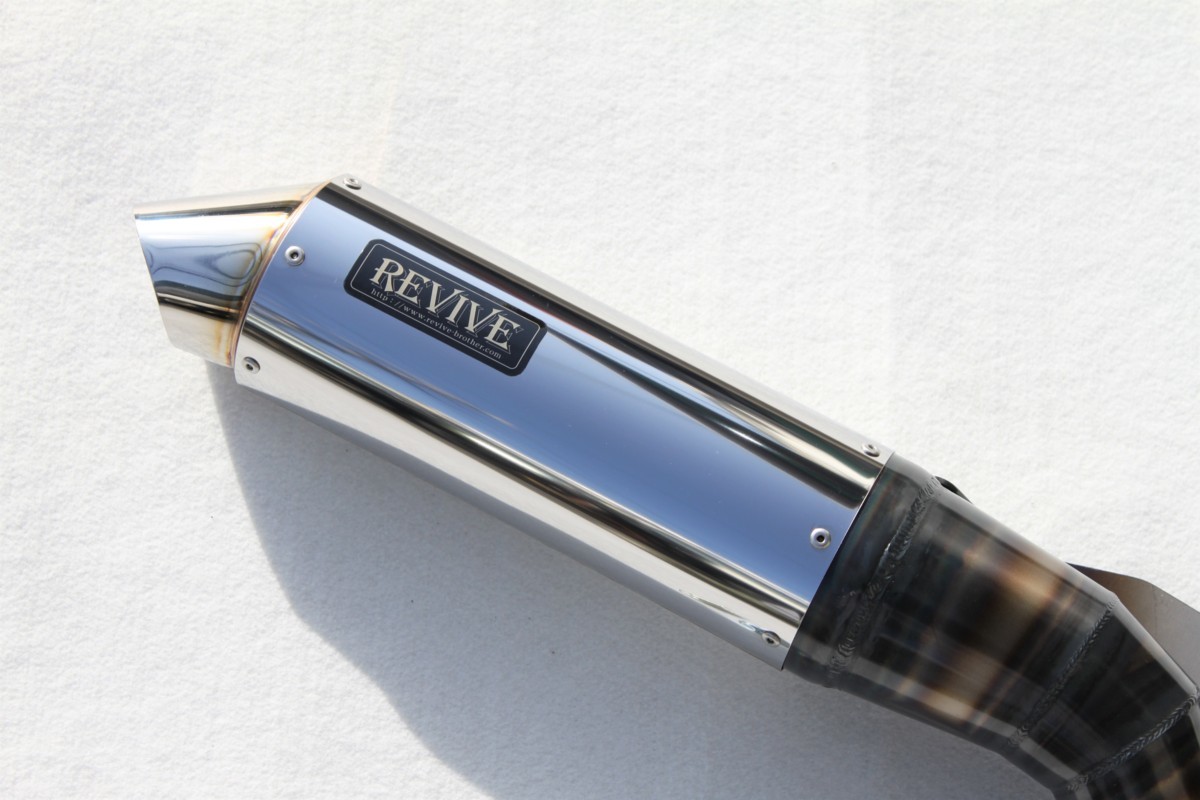 ☆新品☆REVIVE ライブDIO ZX(ディオAF34 35)スポーツマフラー ☆新品☆REVIVE ライブDIO ZX(ディオAF34 35)スポーツマフラー