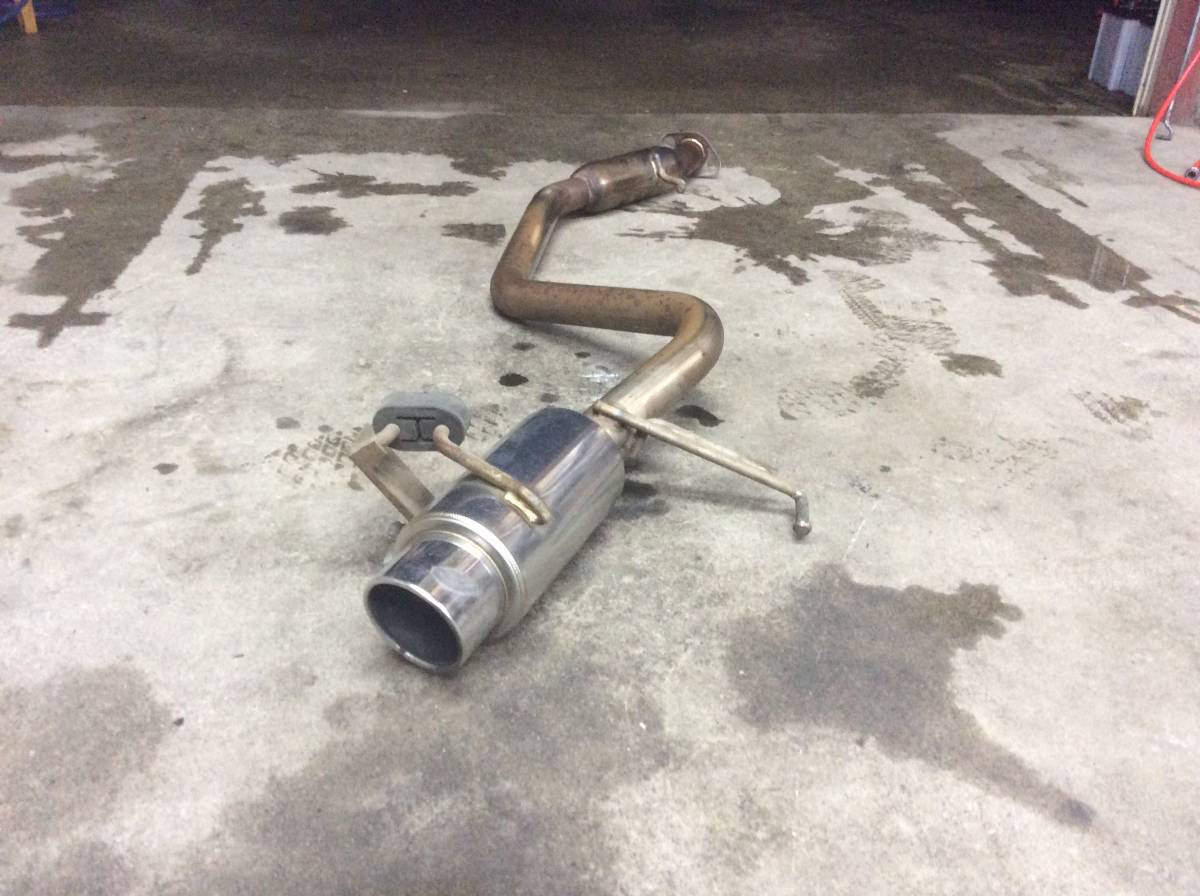 piston wits ジムニー JB23用マフラー 中古品 Jimny クロカン 左出し