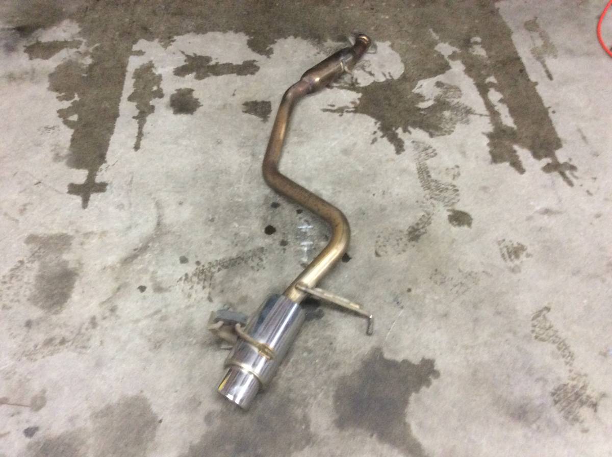 piston wits ジムニー JB23用マフラー 中古品 Jimny クロカン 左出し
