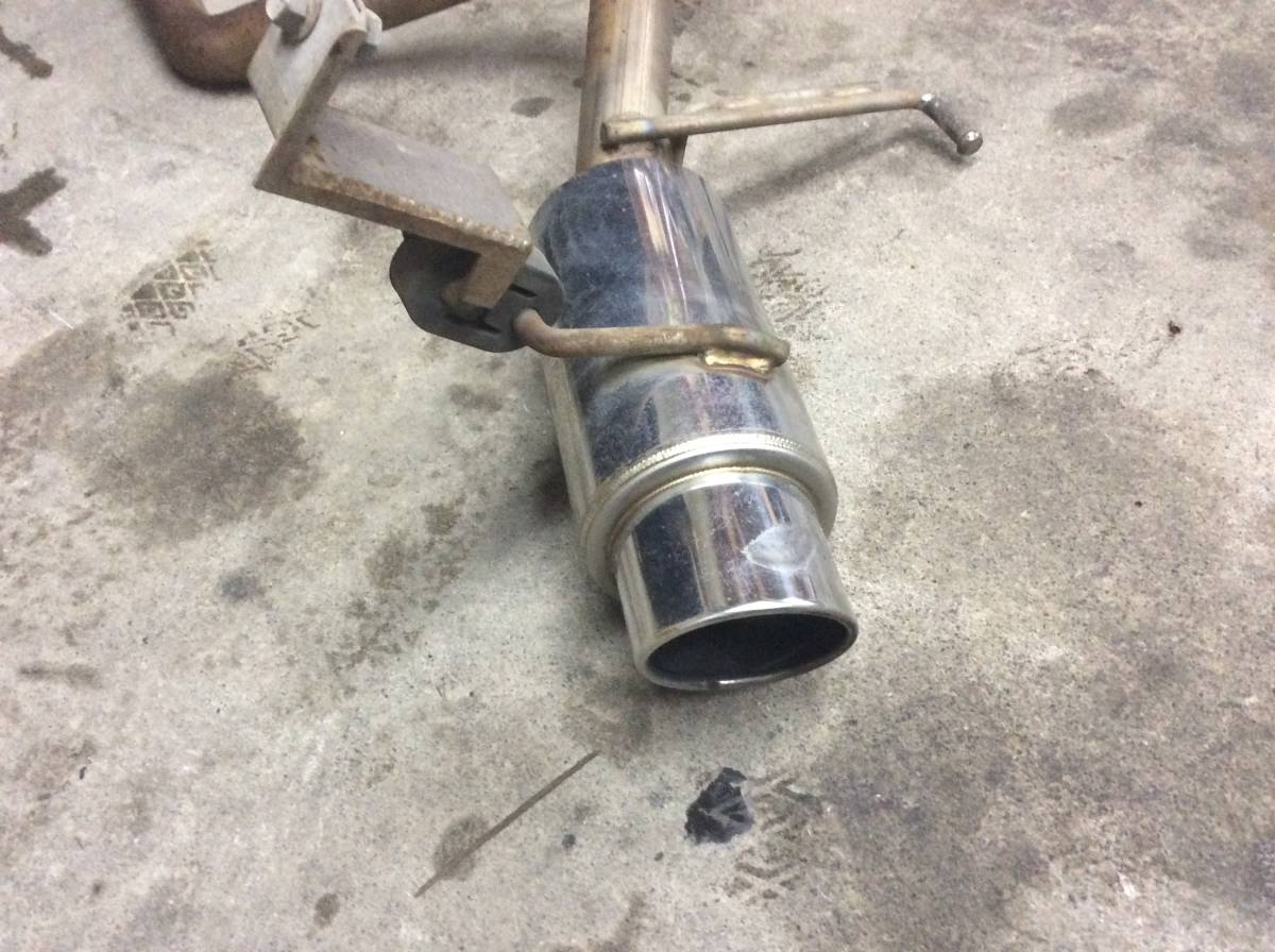 piston wits ジムニー JB23用マフラー 中古品 Jimny クロカン 左出し