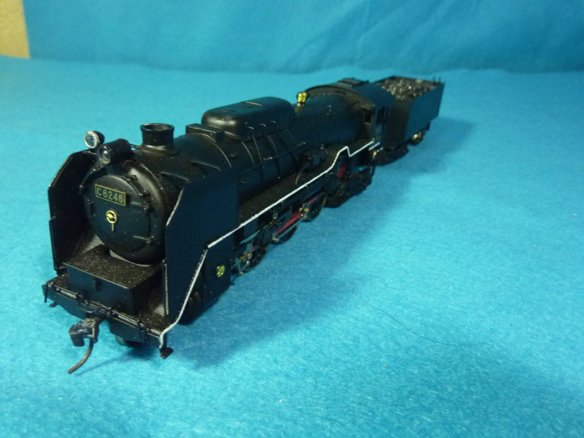 国鉄 C62形蒸気機関車46号機 前照灯2個 常磐線仕様