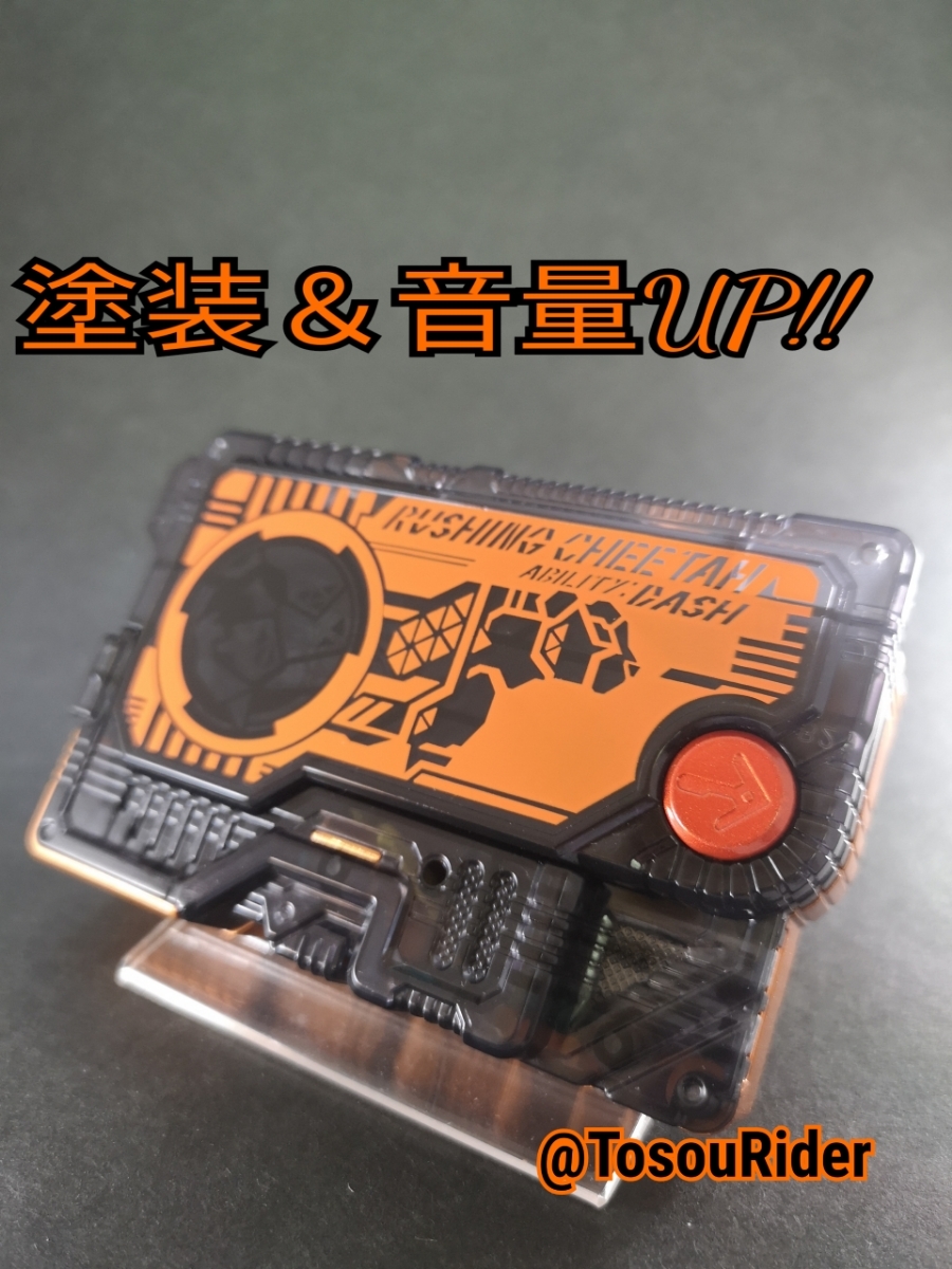 DX プログライズホルダー＆ラッシングチータープログライズキー塗装＆音量ブースト_1