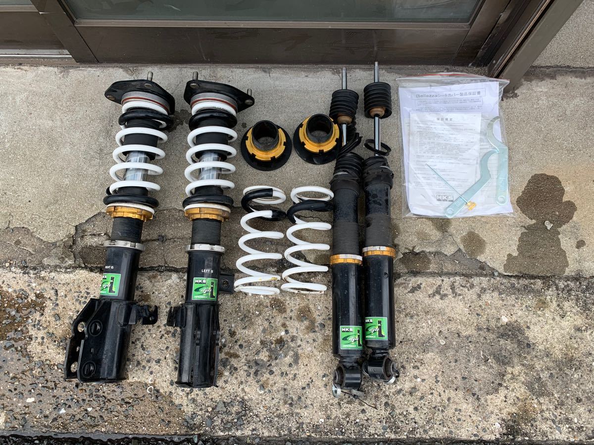 80ヴォクシー ノア エスクワイア 車高調 HKS ハイパーマックス S